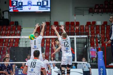 LM: ČEZ Karlovarsko - ZAKSA Kędzierzyn-Koźle 0:3