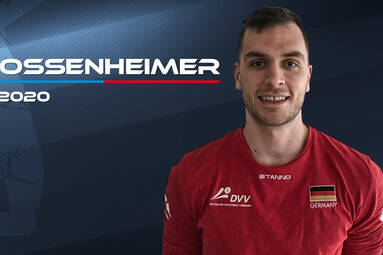 Reprezentant Niemiec przyjmującym MKS-u