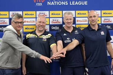 VNL w Katowicach - konferencja prasowa