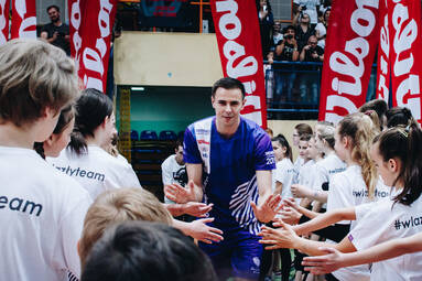 Relacja z treningu z Mariuszem Wlazłym