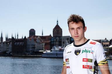 Paweł Halaba przyjmującym Trefla Gdańsk