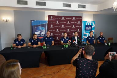 Prezentacja sztabu szkoleniowego ZAKSY