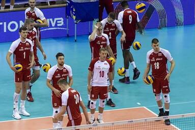 Polscy siatkarze zadowoleni po meczu z Francją