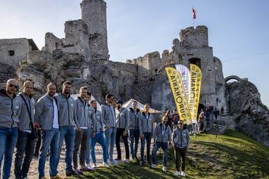 Trzy medale i zamek. Pracowity weekend Jurajskich Rycerzy