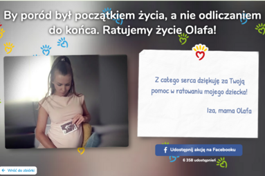 Serce Olafa czeka na pomoc siatkarskiej rodziny