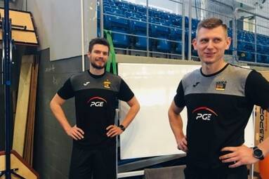 Nowy środkowy na treningu PGE Skry