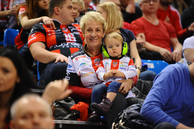 Tłumy kibiców na ostatnim treningu Asseco Resovii