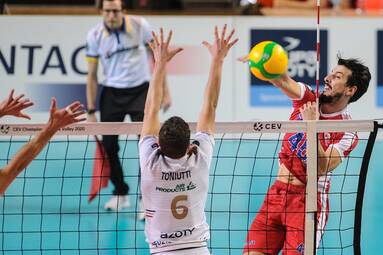 LM: Grupa Azoty ZAKSA Kędzierzyn-Koźle - Vojovodina NS Seme Nowy Sad 3:0