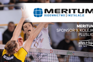 Firma Meritum sponsorem 9. kolejki PlusLigi