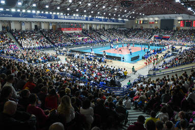 Wtorek z CEV Ligą Mistrzów: VERVA Warszawa ORLEN Paliwa - Sir Sicoma Monini Perugia 1:3