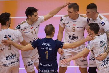Wtorek z CEV Ligą Mistrzów: Grupa Azoty ZAKSA Kędzierzyn-Koźle - Knack Roeselare 3:0