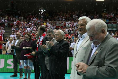 Dostojni goście w Ergo Arenie