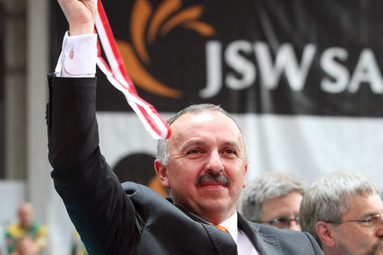 Spotkanie siatkarzy Jastrzębskiego Węgla z kibicami