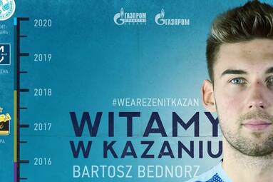 Bartosz Bednorz oficjalnie zawodnikiem Zenitu Kazań