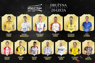 Mamy drużynę 20-lecia PlusLigi. Królem Mariusz Wlazły