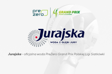 Jurajska oficjalną wodą turnieju mężczyzn w rozgrywkach PreZero Grand Prix!