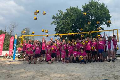 Świetna zabawa na treningu z mistrzem