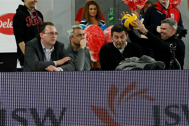 Andrea Anastasi na meczach PlusLigi