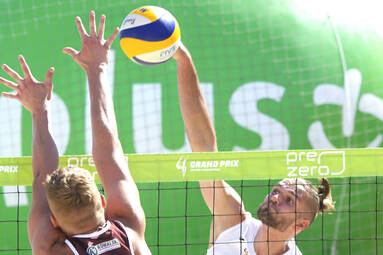 Upalny dzień siatkarskich zmagań