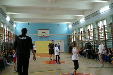 Fart trenował z dziećmi