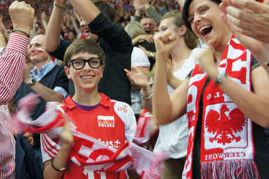 Joanna Mucha pod wrażeniem siatkarskiego widowiska