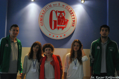 Hain i Gunia gośćmi Gimnazjum nr 3