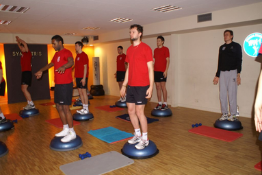 Szlifują formę z BOSU