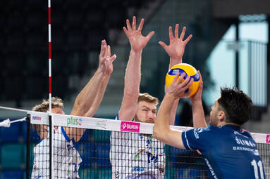 Galeria z meczu Ślepsk Malow Suwałki vs Grupa Azoty ZAKSA Kędzierzyn-Koźle