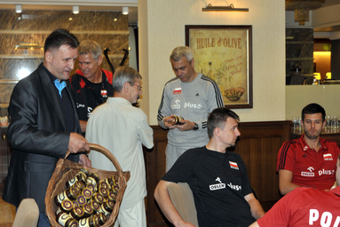 Powidłami strzeleckimi powitano reprezentację w Bydgoszczy