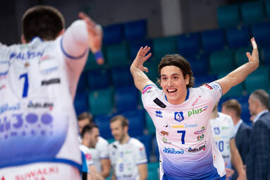 Galeria z meczu Ślepsk Malow Suwałki - Jastrzębski Węgiel