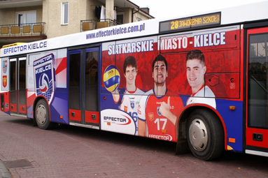 Effector Kielce z kolejnym autobusem