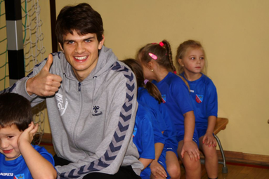 Siatkarze Effectora grali i bawili się