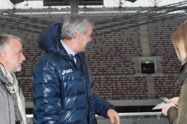 FIVB wizytywała Stadion Narodowy