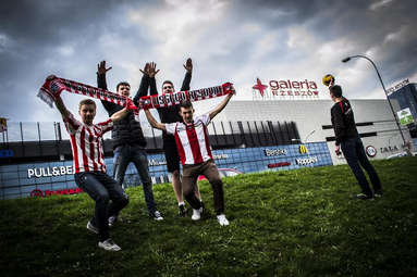 Asseco Resovia zagrała z kibicami