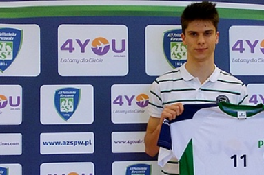 Aleksander Śliwka w 4You Airlines AZS PW