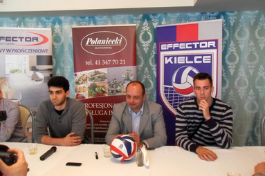 Effector Kielce zaprezentował nowych zawodników