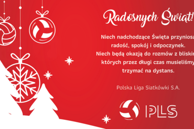 Życzenia od Zarządu, Rady Nadzorczej oraz Pracowników Polskiej Ligi Siatkówki