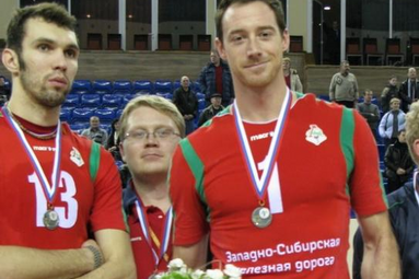 David Lee w Lokomotiwie Nowosybirsk