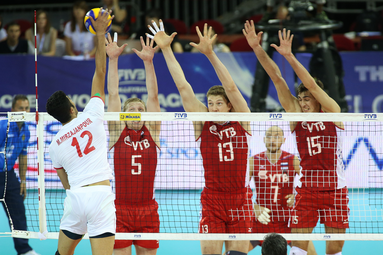 Final Six LŚ: Iran - Rosja 2:3