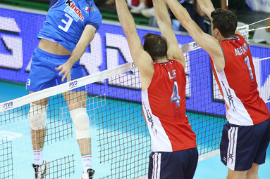 Final Six LŚ: Włochy - USA 3:0