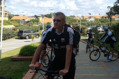 Reprezentacja Polski ciężko trenuje we Francji