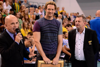 Oklaski i sto lat dla Stephane'a Antigi