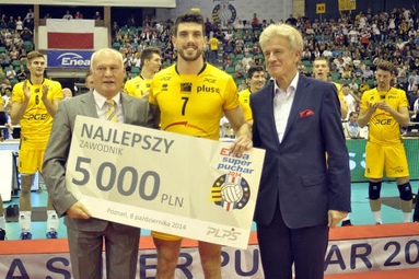 Facundo Conte MVP ENEA Super Pucharu w piłce siatkowej mężczyzn 2014