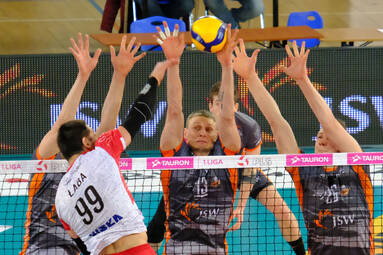 Galeria z meczu 1/4 finału TAURON Pucharu Polski: BKS Visła Bydgoszcz - Jastrzębski Węgiel