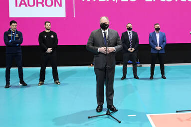 Zaproszenie na konferencję inaugurującą turniej finałowy TAURON Pucharu Polski  w Piłce Siatkowej Mężczyzn, Kraków 2021