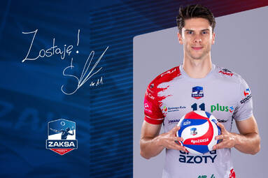 Aleksander Śliwka zostaje w Grupie Azoty ZAKSIE Kędzierzyn-Koźle