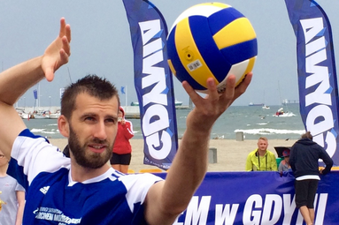 Mistrz świata z ekipą przegonili deszcz