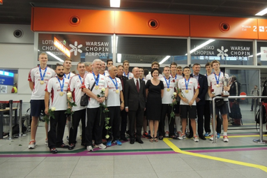 Młodzi mistrzowie już w kraju