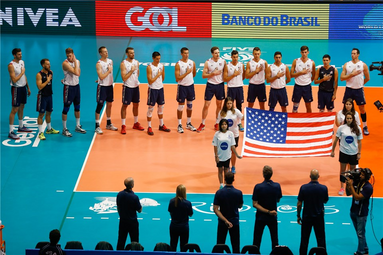 Sparingi siatkarzy USA i Brazylii