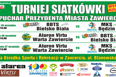 Zagrają o Puchar Prezydenta Miasta Zawiercie